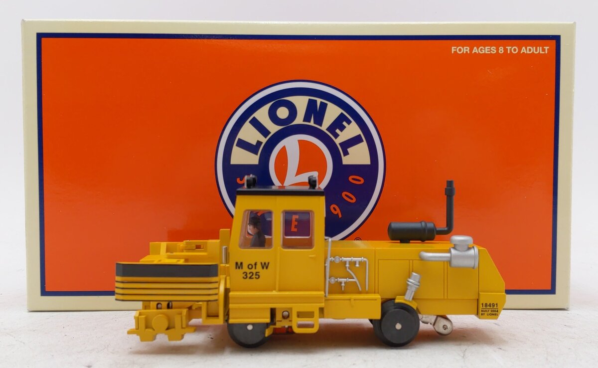Lionel 6-18491 O Gauge M.O.W Motorized Ballast Tamper LN/Box