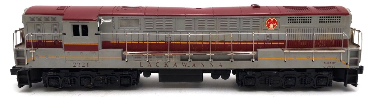Lionel 2321 Vintage O Lackawanna FM Diesel Locomotive - Maroon Roof Version VG/Box