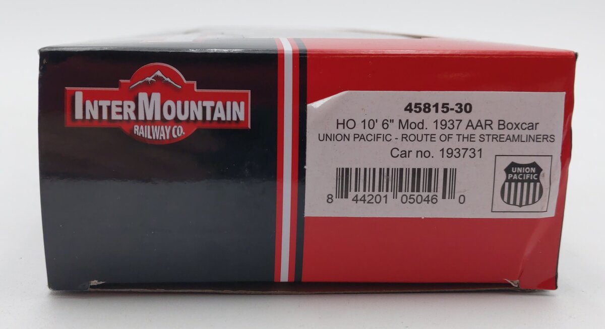 InterMountain 45815-30 HO Scale Union Pacific 10'6" 1937 AAR Boxcar #193731