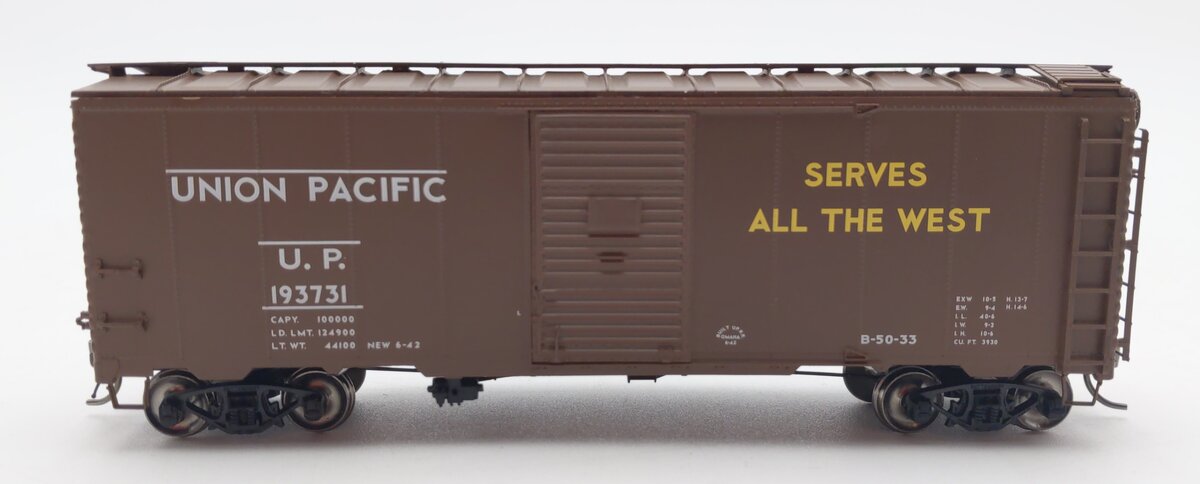 InterMountain 45815-30 HO Scale Union Pacific 10'6" 1937 AAR Boxcar #193731