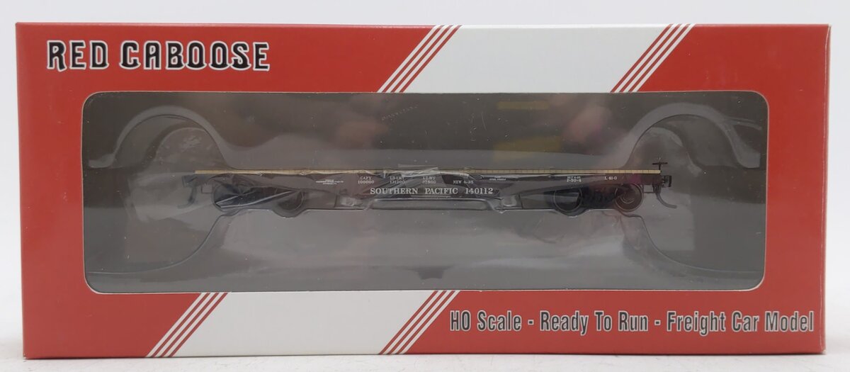 Red Caboose RR-32316-01 HO Southern Pacific Fishbelly Flat Car # 140112