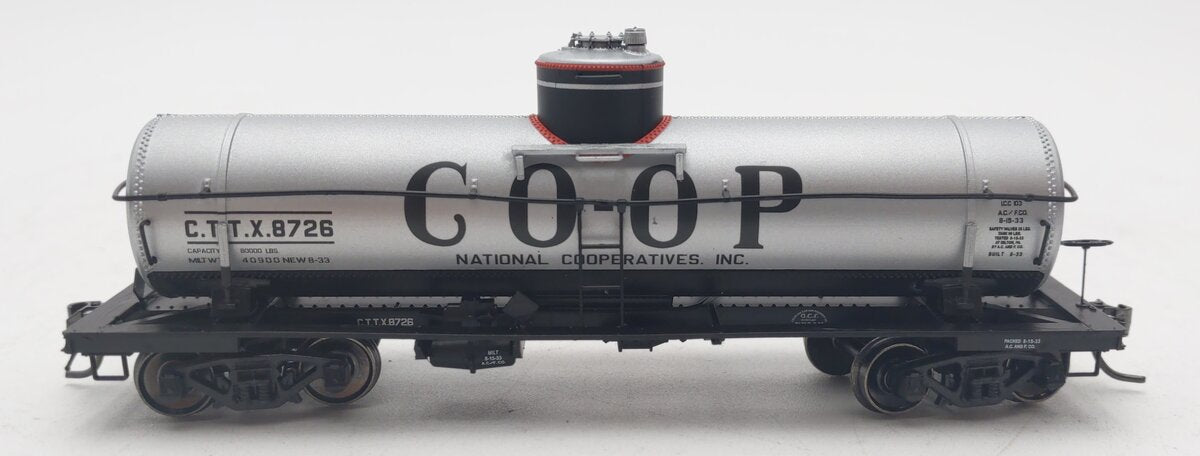 InterMountain 46327-01 HO Scale CTTX 8,000 Gallon Tank Car #8726 LN/Box