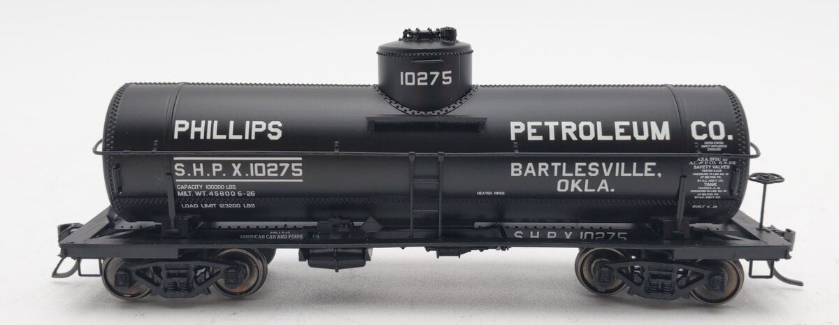 InterMountain 46217-06 HO Scale Phillips Petroleum 10,000 Gallon Tank Car #10275 LN/Box