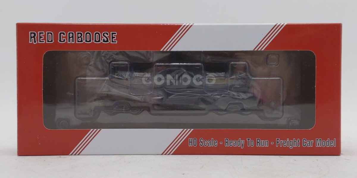 Red Caboose RR-33005-19 HO Conoco 103W 10K Gallon Welded Tank Car #6173 LN/Box