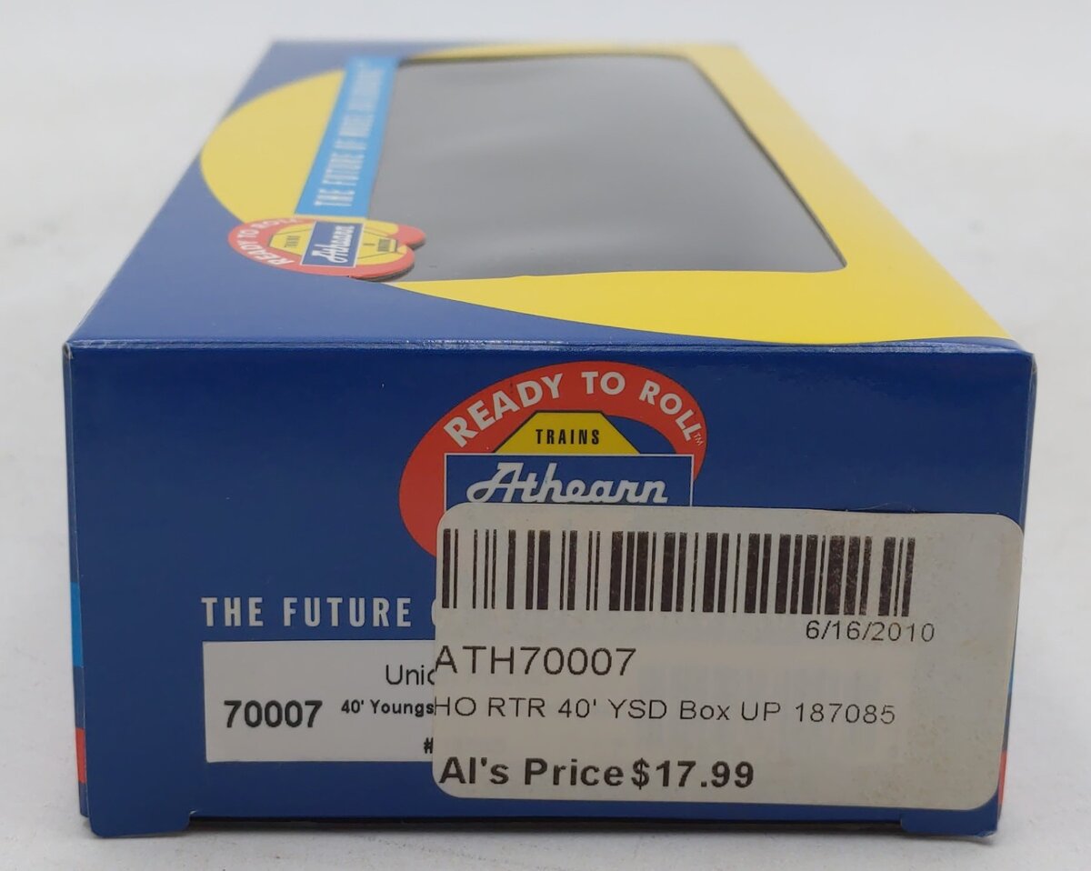 Athearn 70007 HO Scale Union Pacific 40' Youngstown Door Boxcar #187085