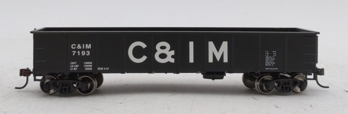 Athearn 94327 HO Chicago & Illinois Midland 40' Gondola #7193