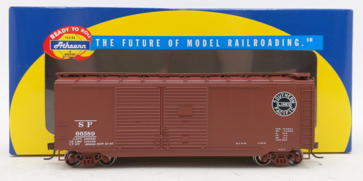 Athearn 70881 HO Southern Pacific 40' Double-Door Box Car #66589