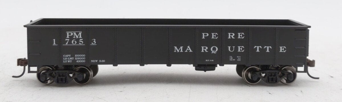 Athearn 94332 HO Pere Marquette RTR 40' Gondola #17653