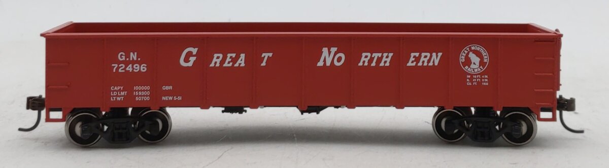 Athearn 94330 HO Scale Great Northern 40' Gondola #72496