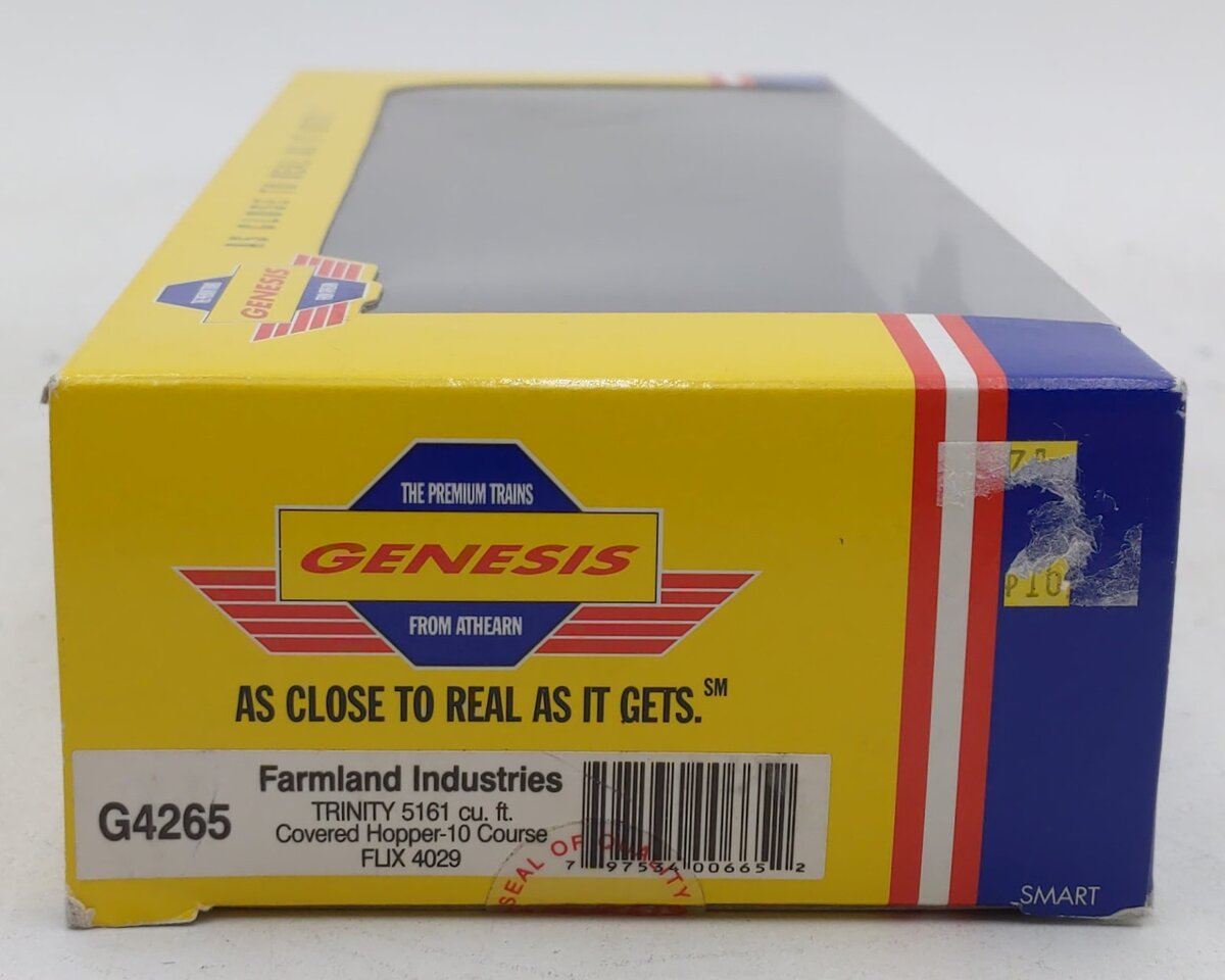 Athearn G4265 HO Scale FLIX Trinity 5161 Cu.Ft. Covered Hopper #4029 EX/Box
