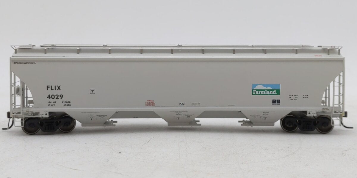 Athearn G4265 HO Scale FLIX Trinity 5161 Cu.Ft. Covered Hopper #4029 EX/Box