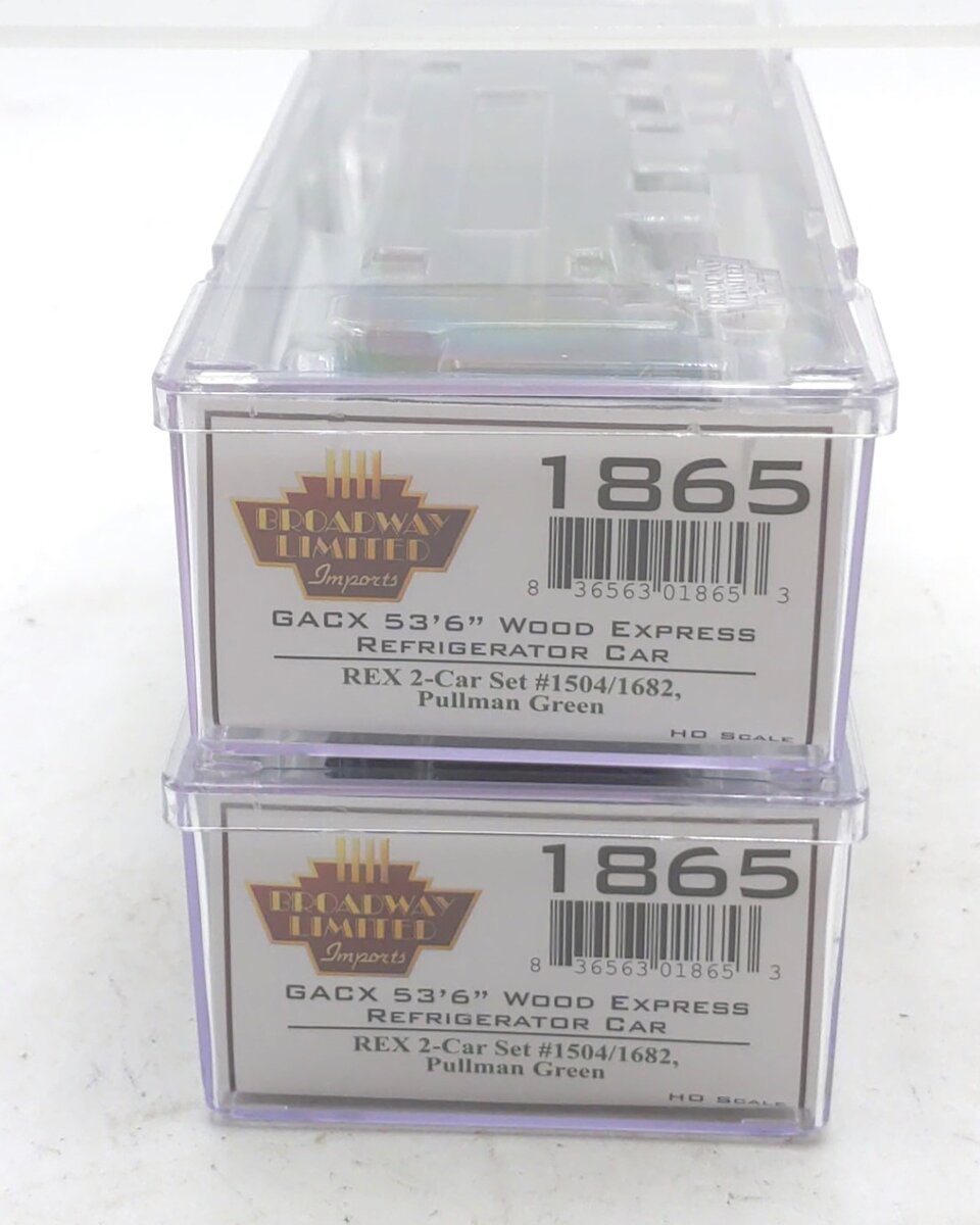 Broadway Limited 1865 HO REA GACX 53'6