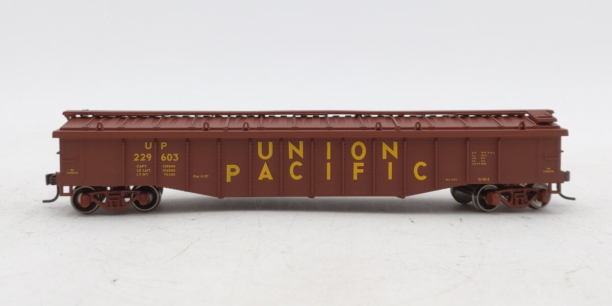 Athearn 92197 HO Union Pacific RTR 50' Covered Gondola #229603