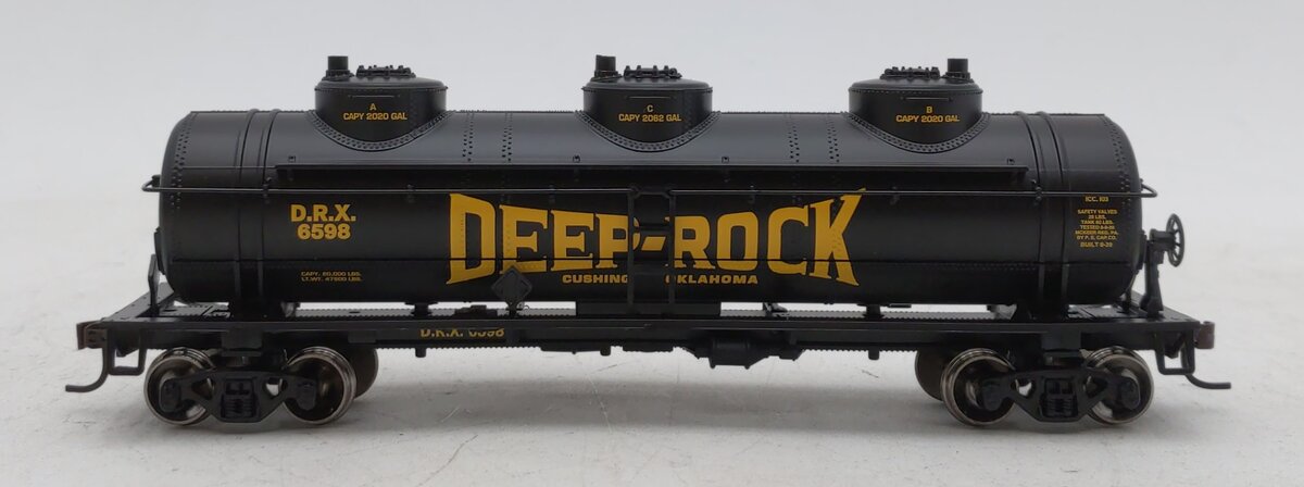 Athearn 73683 HO Deep Rock 3-Dome Tank #6598