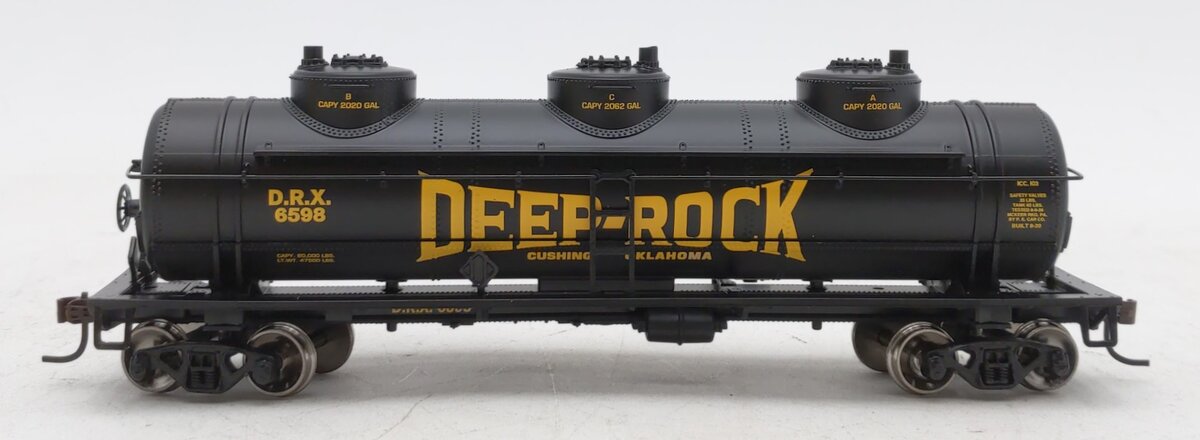 Athearn 73683 HO Deep Rock 3-Dome Tank #6598
