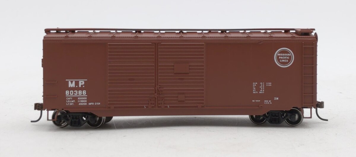 Athearn 70876 HO Missouri Pacific RTR 40' Double Door Box #80386