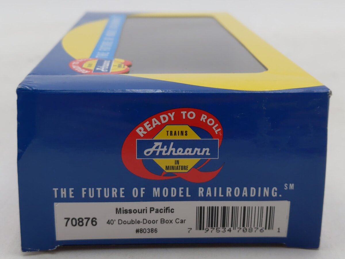 Athearn 70876 HO Missouri Pacific RTR 40' Double Door Box #80386