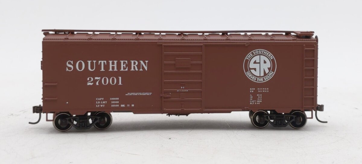 Athearn 70357 HO Scale Southern 40' Superior Boxcar #27001