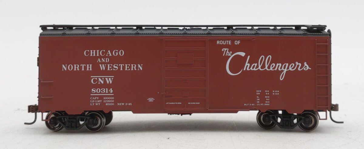 Athearn 73454 HO Scale C&NW/Challengers RTR 40' Superior Boxcar #80314