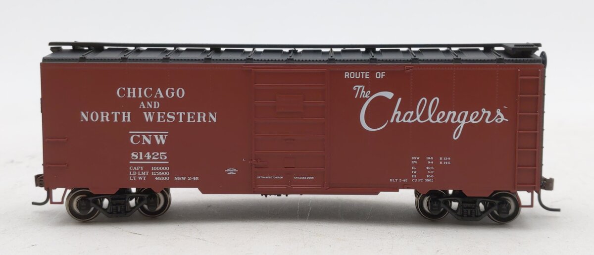 Athearn 73455 HO C&NW/Challengers 40' Superior Boxcar #81425