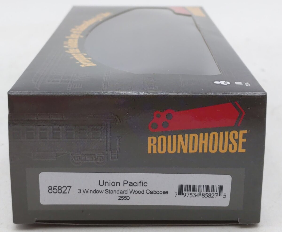 Athearn 85827 HO Union Pacific RTR 30' 3-Window Caboose #2550