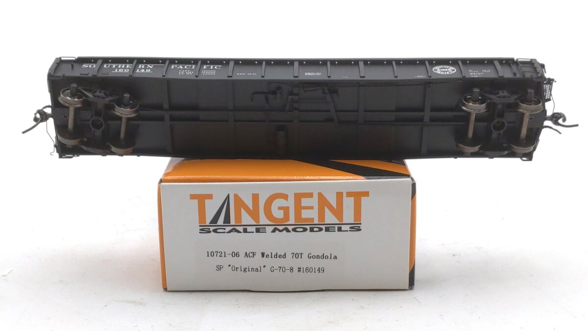 Tangent 10721-06 HO Scale Southern Pacific ACF Welded 70 Ton Gondola #160149 NIB