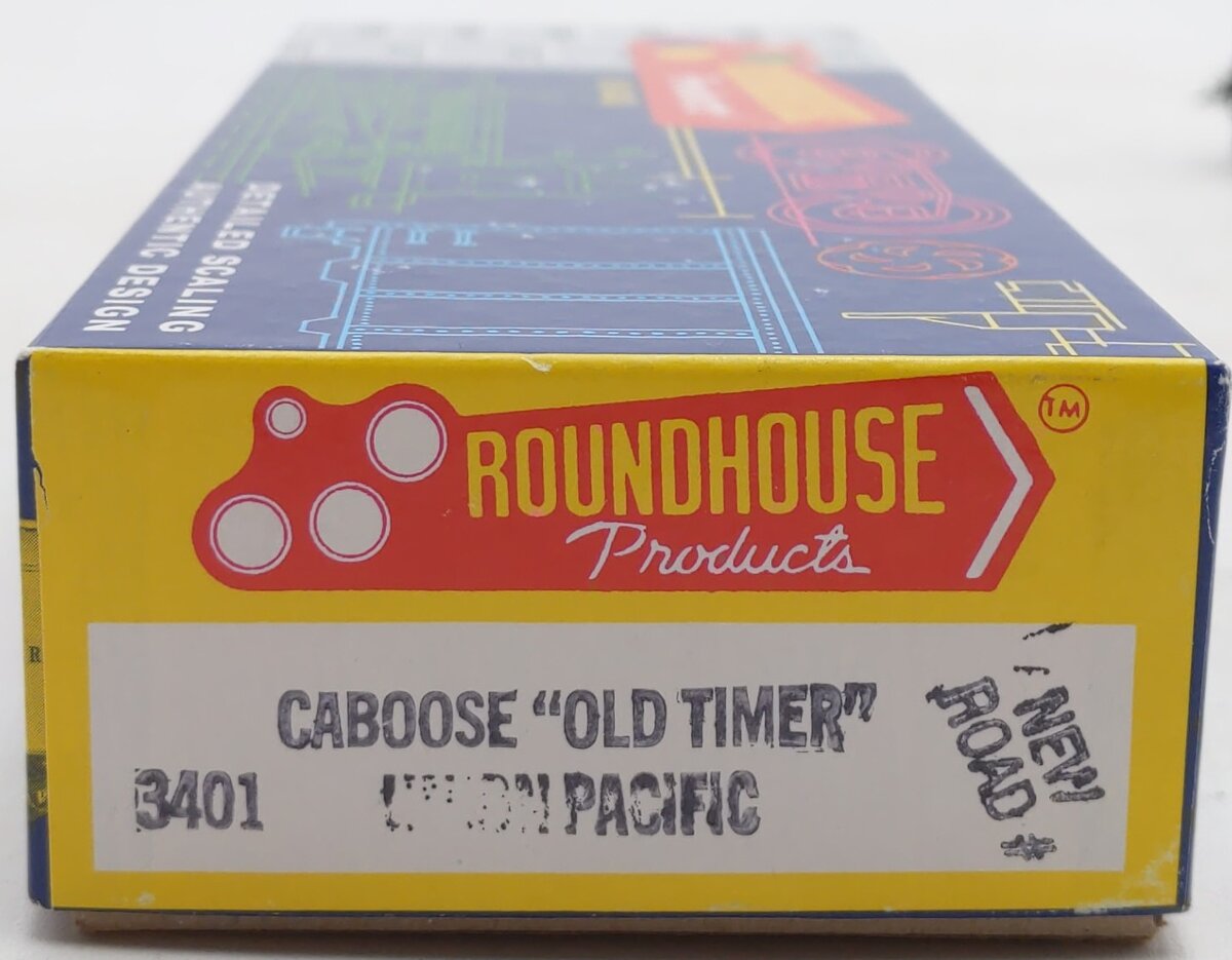 Roundhouse 3401 HO Union Pacific Old Timer Caboose Kit  #3305 EX/Box