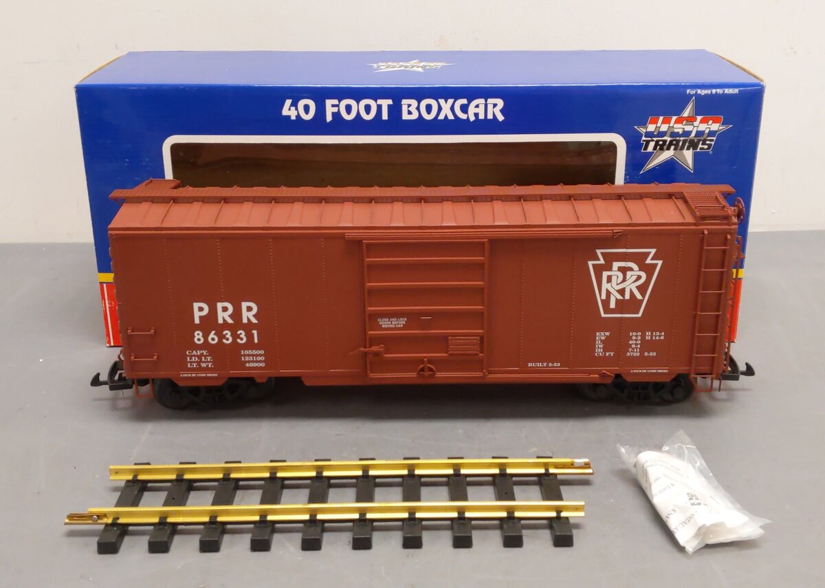 USA Trains R19214B G Pennsylvania 40 Ft. PS-1 Simulated Steel Box Car