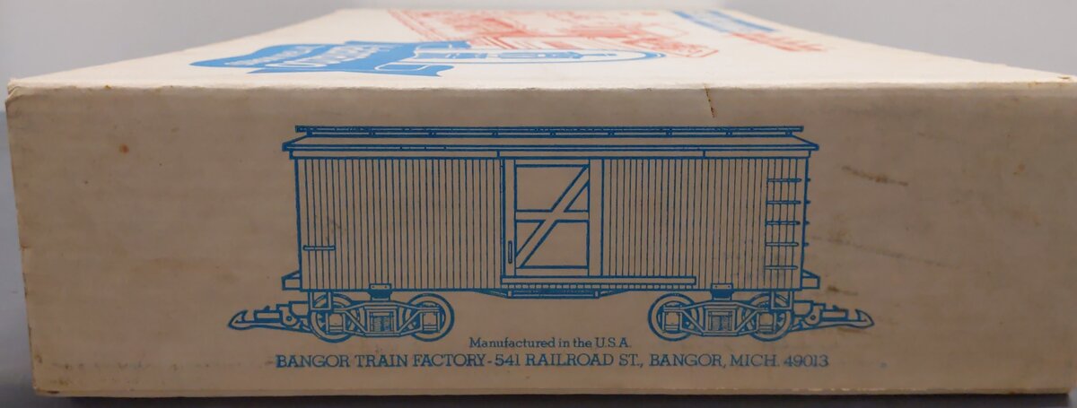 Kalamazoo 18601-2 G Scale Train Set Engine 4-4-0 MCRR Mountain Central Railroad VG/Box