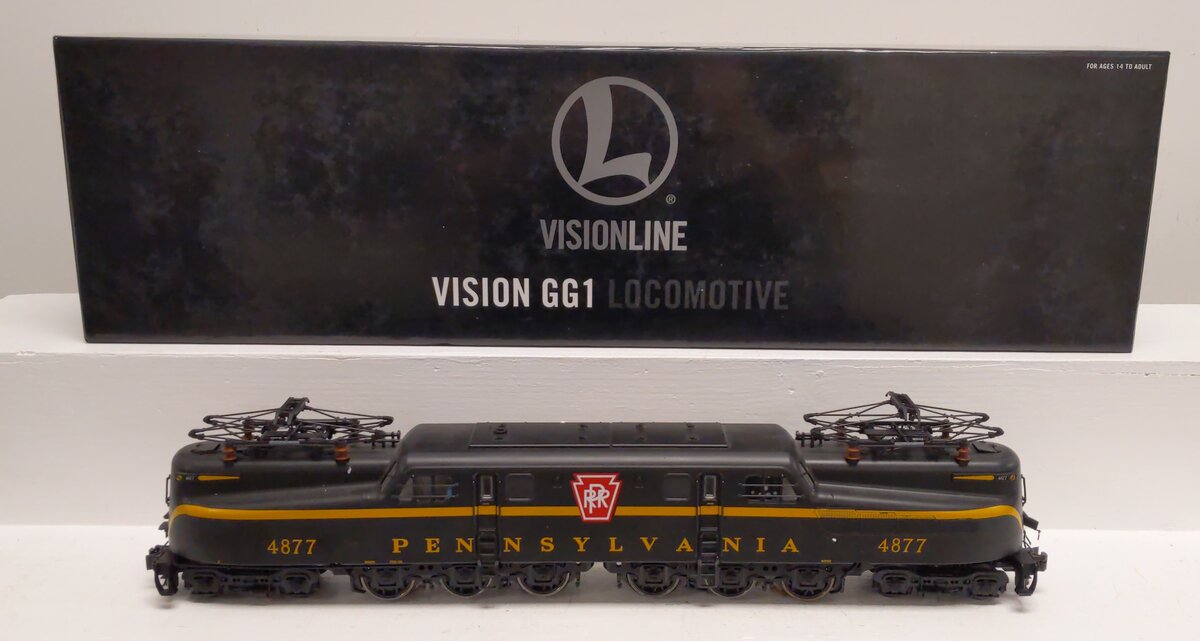 Lionel 6-82752 O Gauge Pennsylvania BTO Vision GG-1 Electric Locomotive #4877