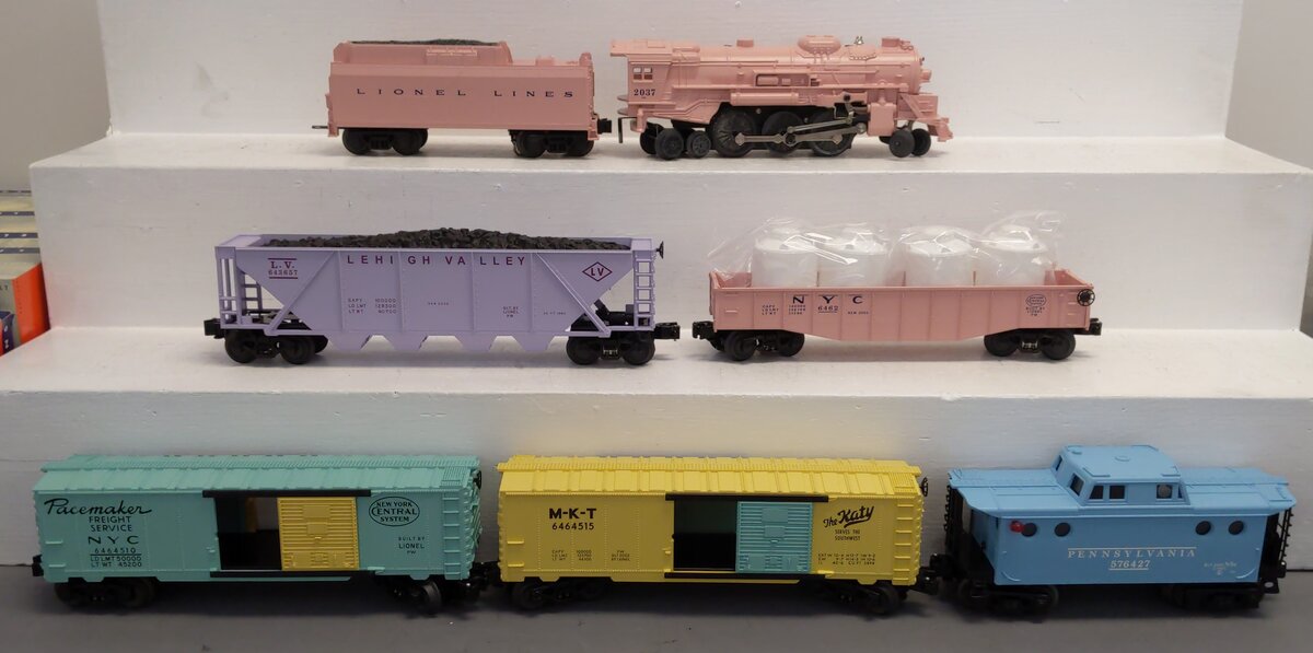 Lionel 6-31700 Girl's O Gauge Steam Train Set VG/Box