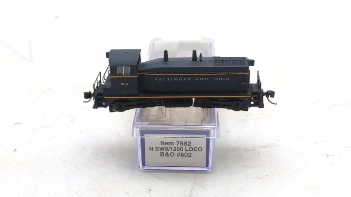 Life Like 7882 N Scale Baltimore & Ohio SW9 Diesel Locomotive #602 LN/Box