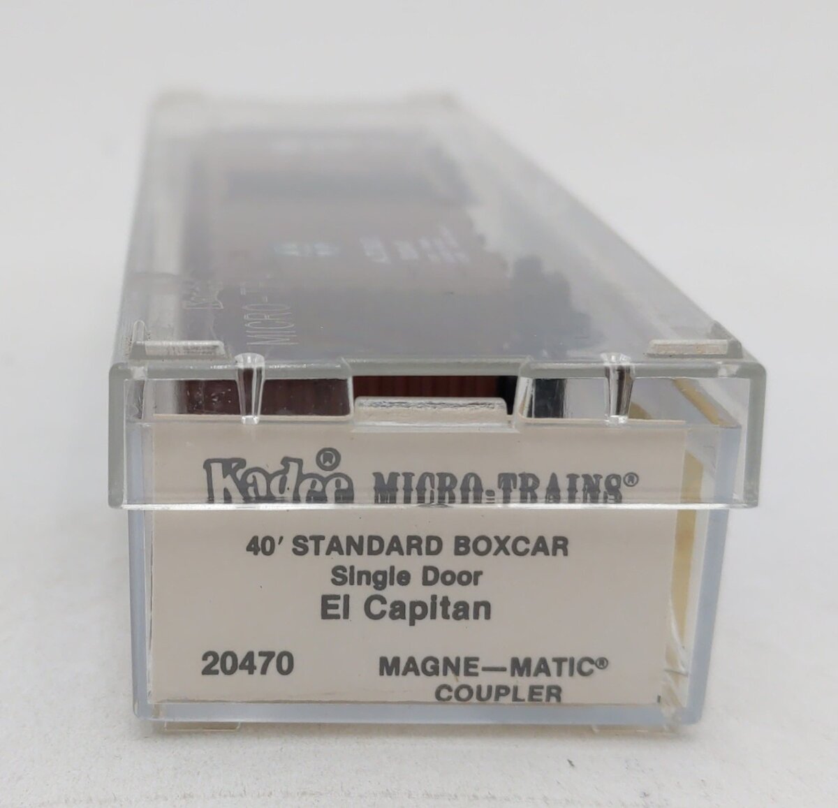 Micro-Trains 02000470 N Scale ATSF 40' Standard Single Door Boxcar #31347