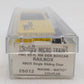 Micro-Trains 02500012 N FMC Railbox 50' Rib Side Single Door Boxcar #17771 LN/Box