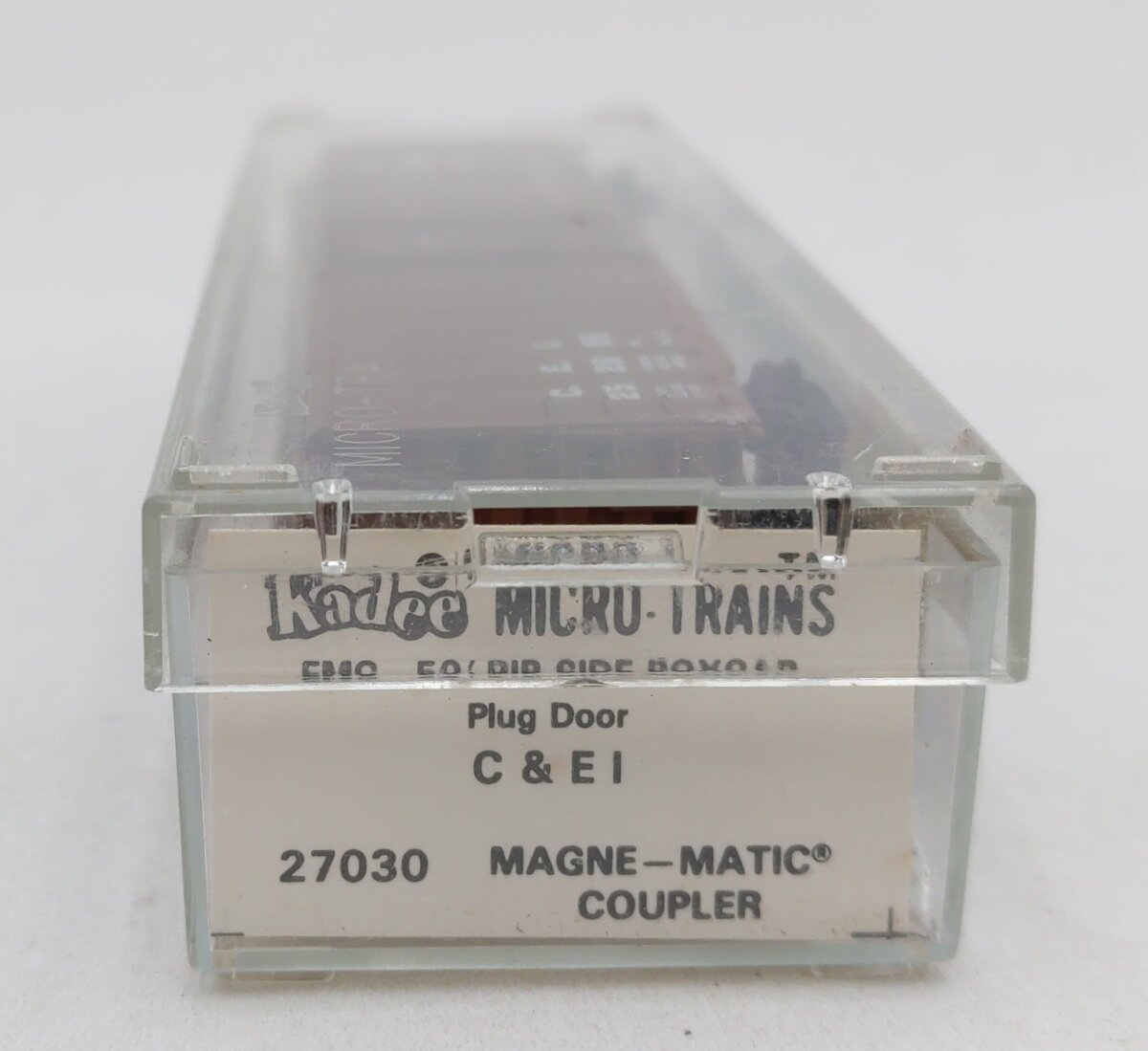 Micro-Trains 02700030 N C&EI 50' Rib Side Plug Door Boxcar #252855 LN/Box