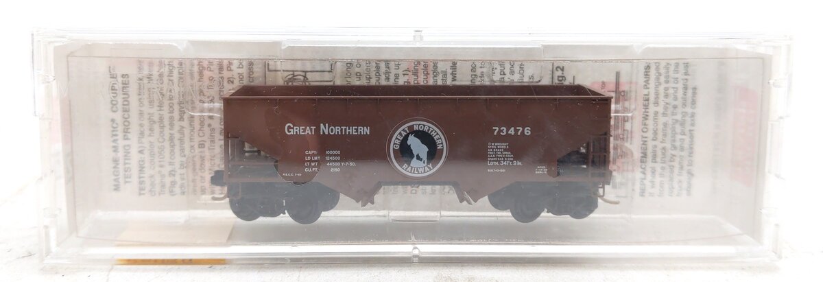 Micro-Trains 05500060 N Great Northern 33' Twin Bay Offset Side Hopper #73476