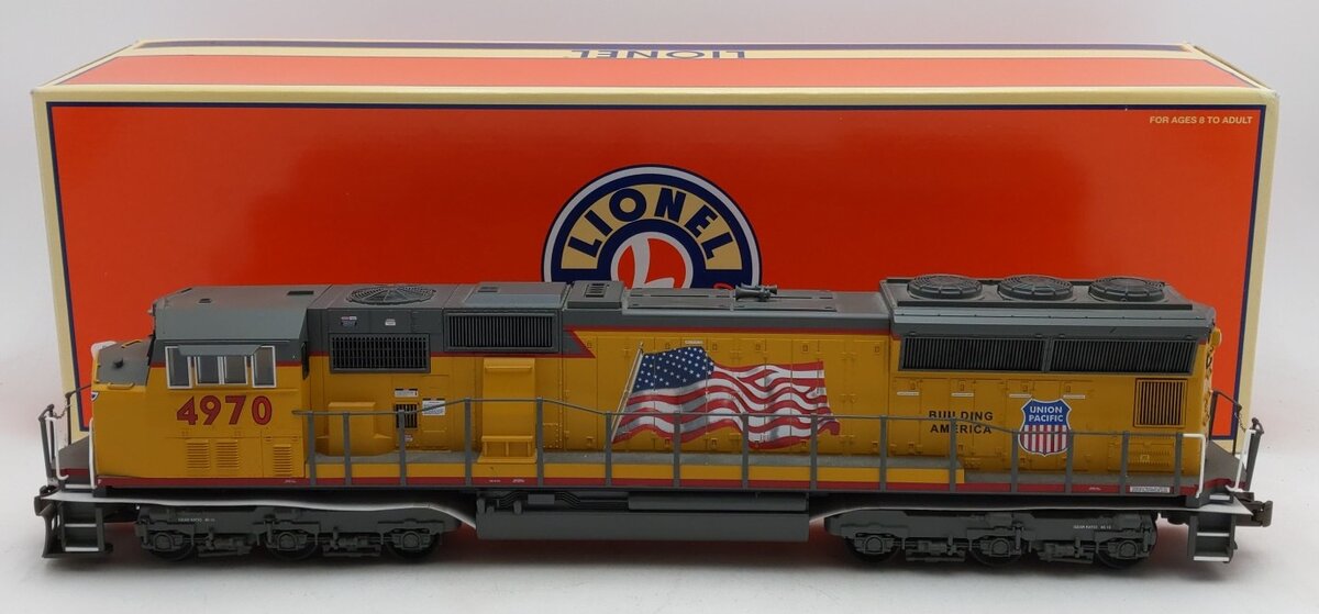 Lionel 6-28227 O Gauge Union Pacific SD-70MAC Powered Diesel Locomotive #4970 EX/Box