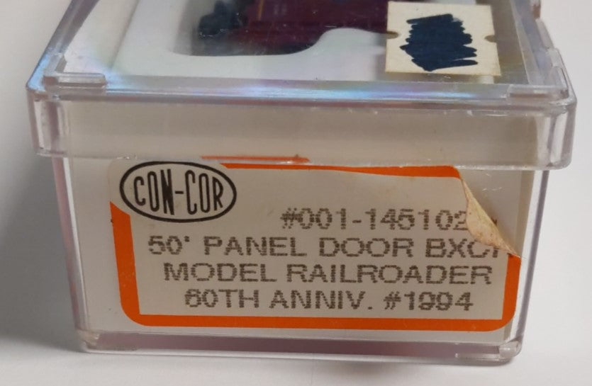 Con-Cor 001-145102 N Scale 60th Anniversary WC 50' Panel Door Boxcar #1994 LN/Box