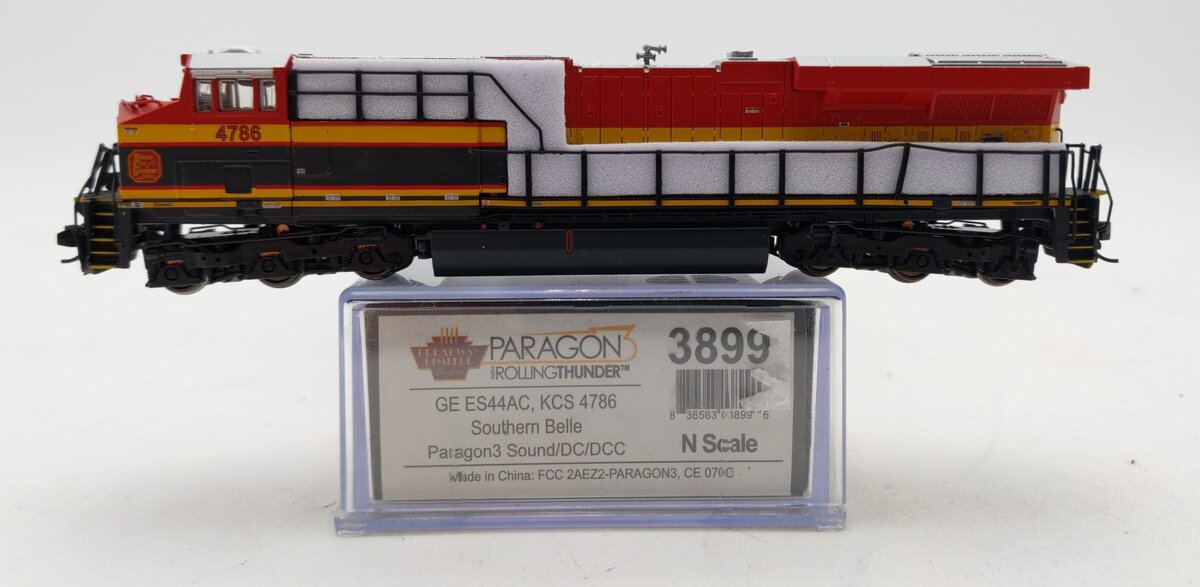 Broadway Limited 3899 N Kansas City Southern GE ES44AC Diesel Locomotive #4786