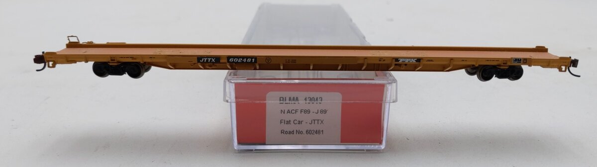 BLMA Models 13043 N Scale JTTX SCF F89 Flatcar #602481