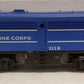Lionel 2333159 O US Marine Corps Legacy SuperBass FB-2 Diesel Loco #213B