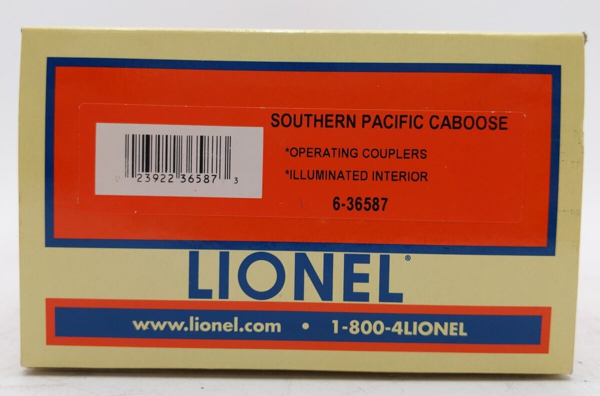 Lionel 6-36587 O Southern Pacific Caboose #1121
