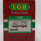 LGB 4042 G Scale Matra Yellow Construction Crane Car EX/Box