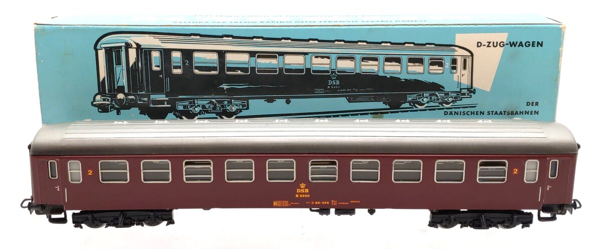 Marklin 4045 HO Scale DSB D Zug Wagen EX/Box