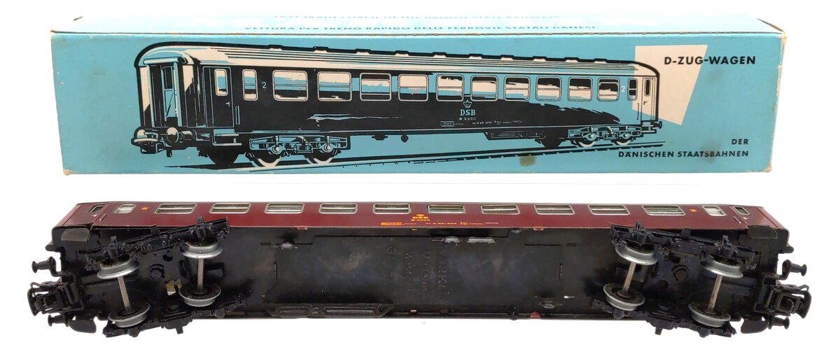 Marklin 4045 HO Scale DSB D Zug Wagen EX/Box