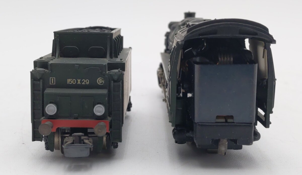 Marklin 3046 HO Scale SNCF 2-10-0 Steam Locomotive & Tender #150x29 VG