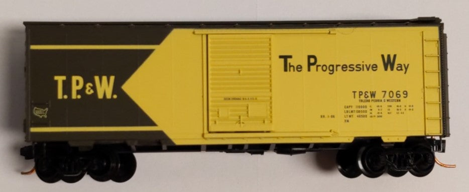 Micro-Trains 02000716 N Toledo, Peoria & Western 40' Standard Boxcar #7069
