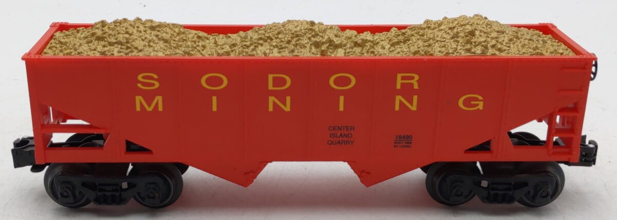 Lionel 6-16490 O Gauge Sodor Mining Hopper with Coal Load