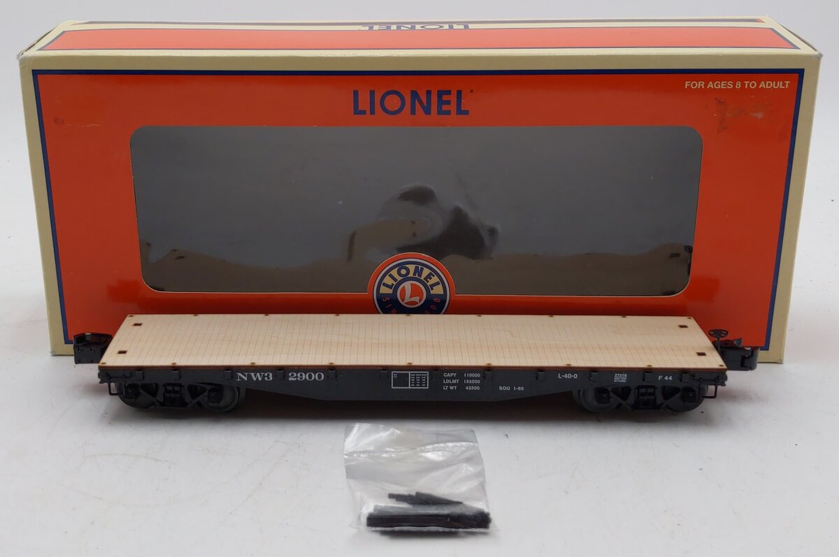 Lionel 6-27516 Norfolk & Western 40' Flatcar