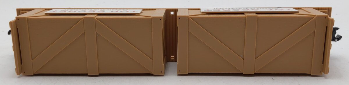 K-Line K691-8031 O Gauge Operation Iraqi Freedom Flatcar w/2 Top Secret Crates NIB